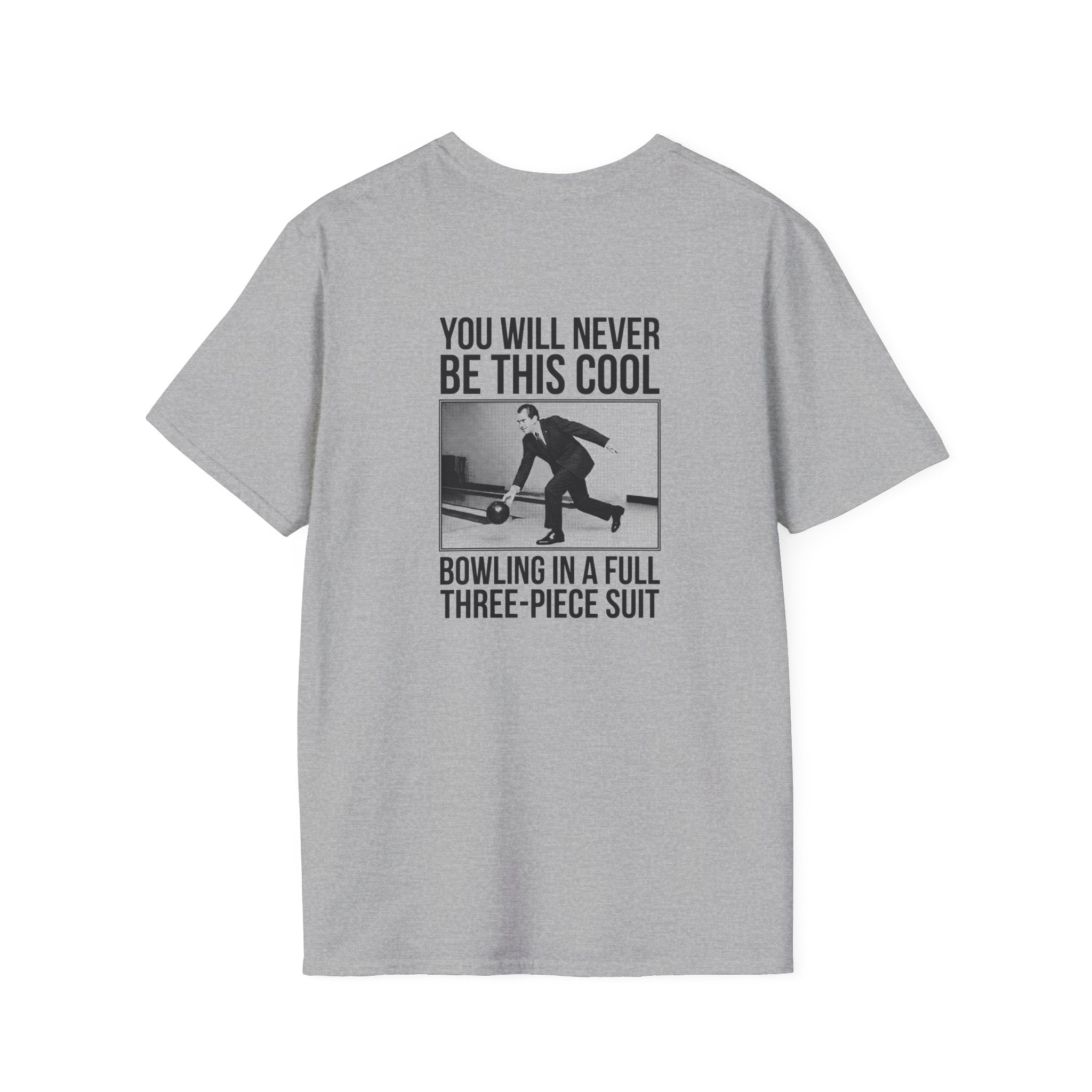 Nixon Suit Bowling Flex Back Print T-Shirt