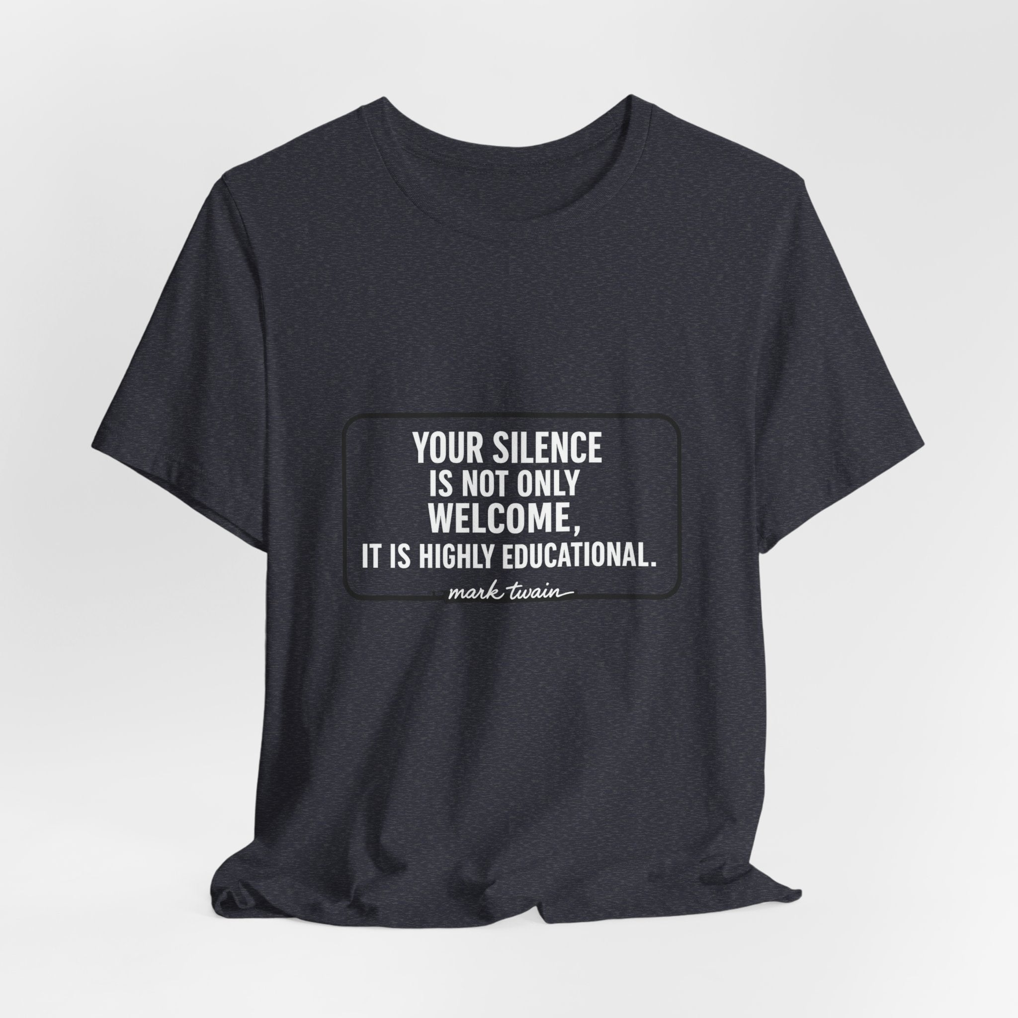 Your Silence Is Educational Premium Tee