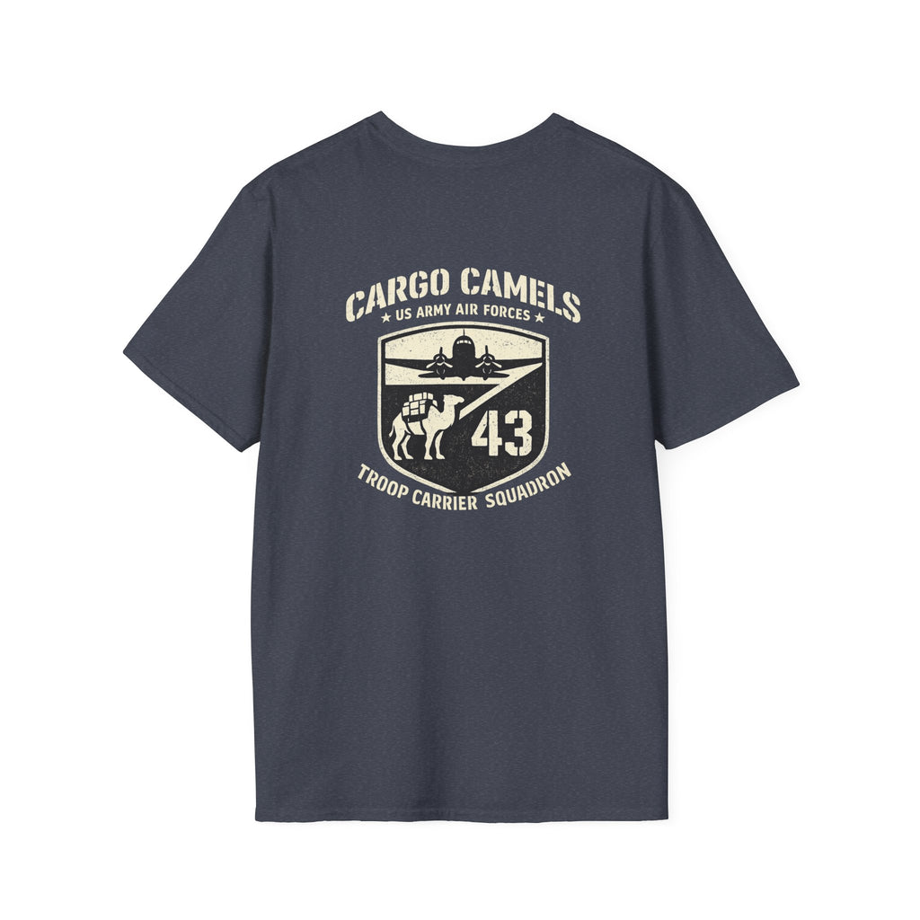 Cargo Camels WWII Usaaf Troop Back Print T-Shirt