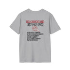 The Black Death European Tour Back Print T-Shirt