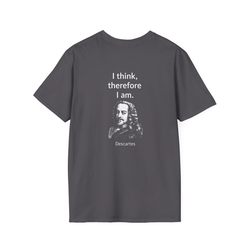 Cogito Ergo Sum Back Print T-Shirt