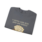 Dead Mans Hand Poker Sweatshirt