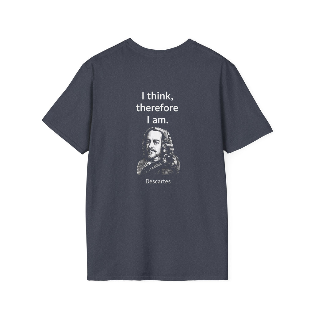 Cogito Ergo Sum Back Print T-Shirt