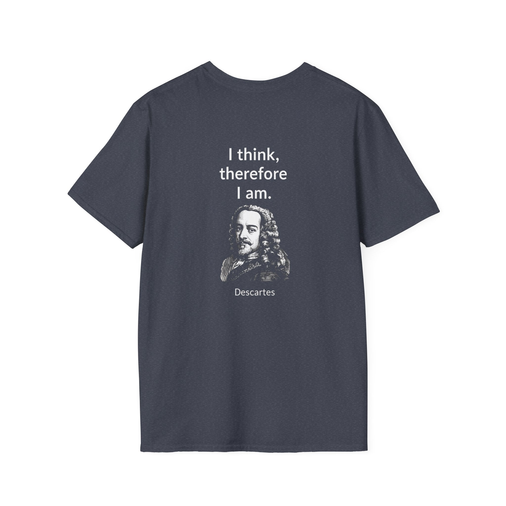 Cogito Ergo Sum Back Print T-Shirt