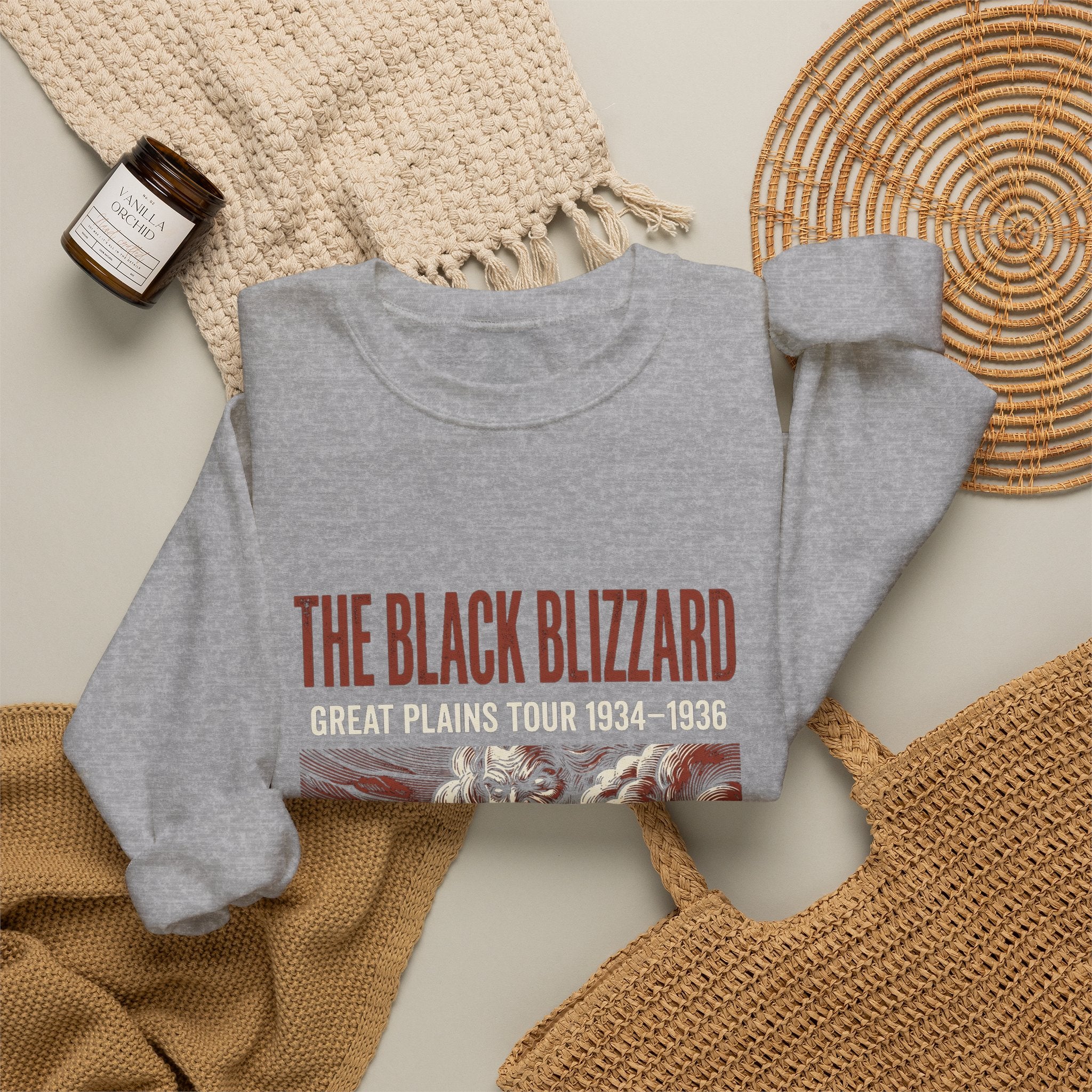 Black Blizzard Dust Tour Sweatshirt