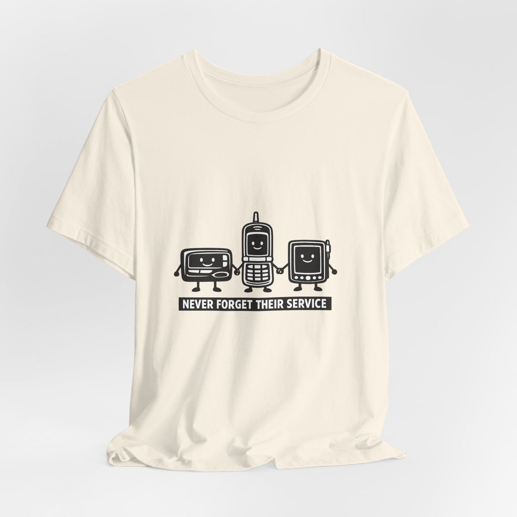 Never Forget Their Service Obsolete Premium Tee