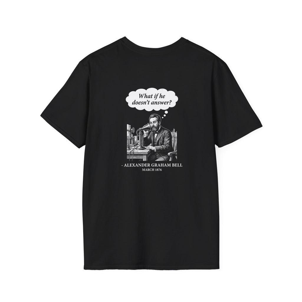 First Phone Call Panic Back Print T-Shirt
