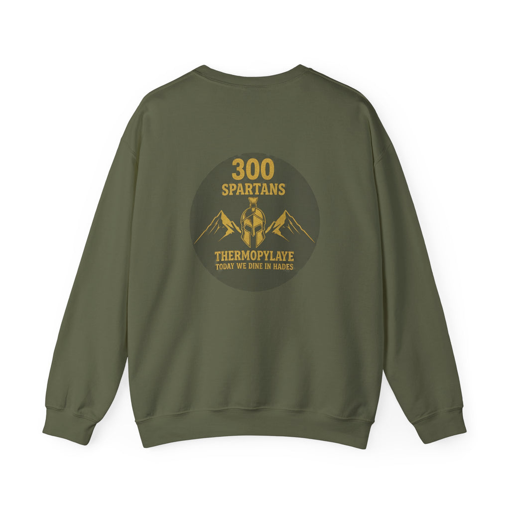 Spartans Thermopylae Back Print Sweatshirt