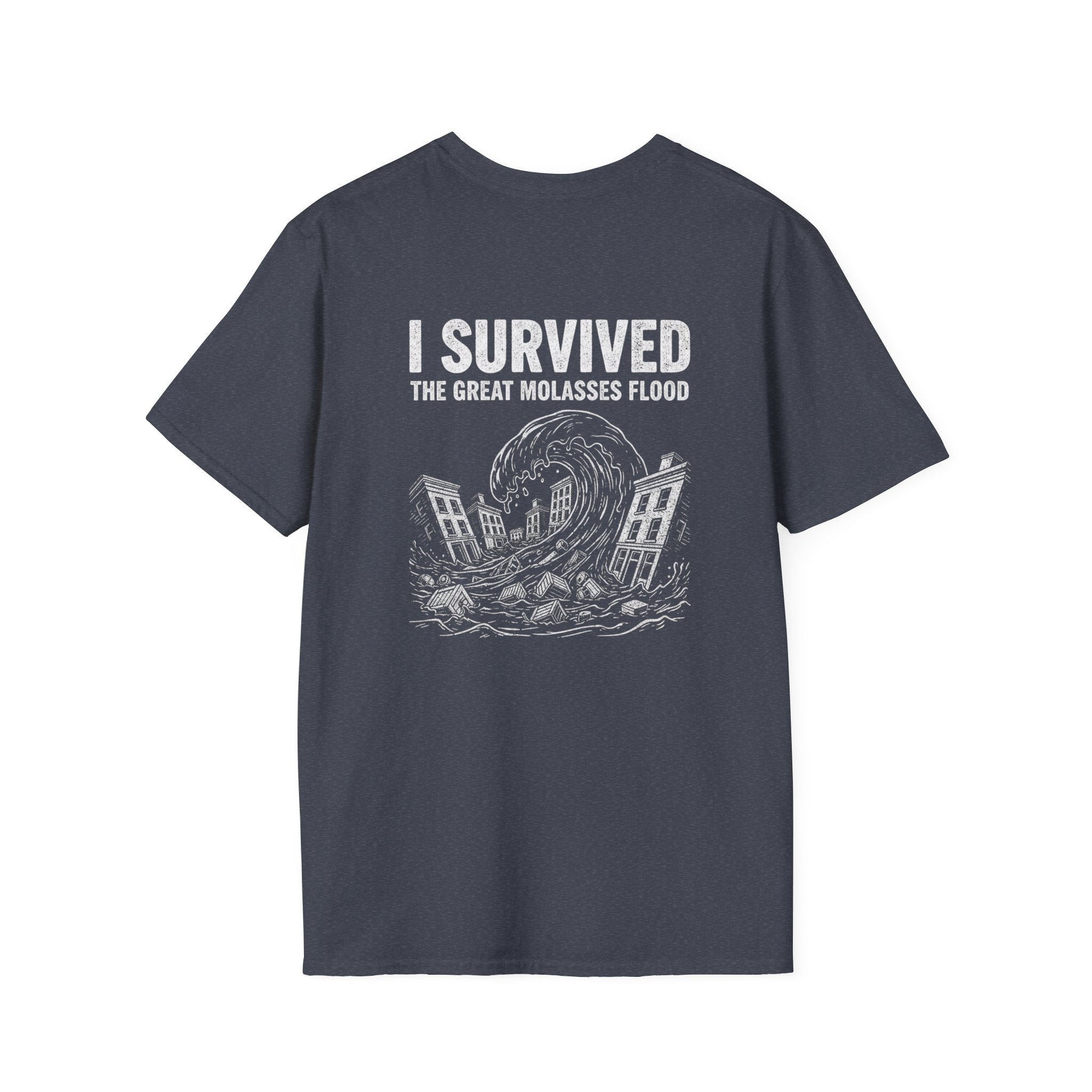Great Molasses Flood Back Print T-Shirt