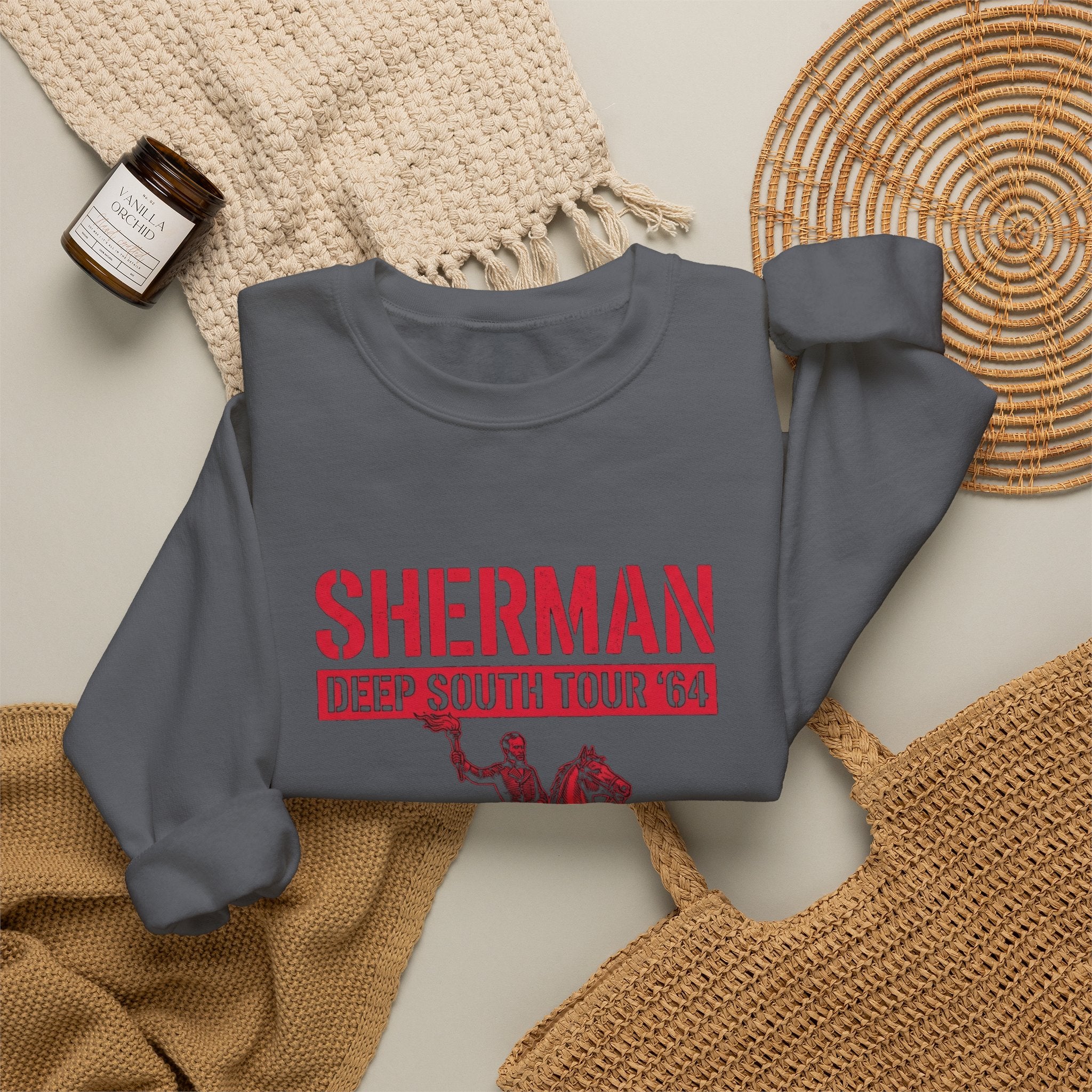Sherman Deep South Tour Vintage Sweatshirt