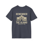 Remember the Alamo March 6th Back Print T-Shirt