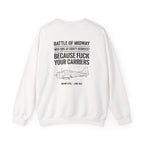 Battle of Midway Back Print Sweatshirt