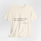 Imperialism Parental Warning Quote Premium Tee