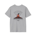 Pompeii Volcano Surfing Team Back Print T-Shirt