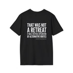 Washington Strategic Relocation Back Print T-Shirt