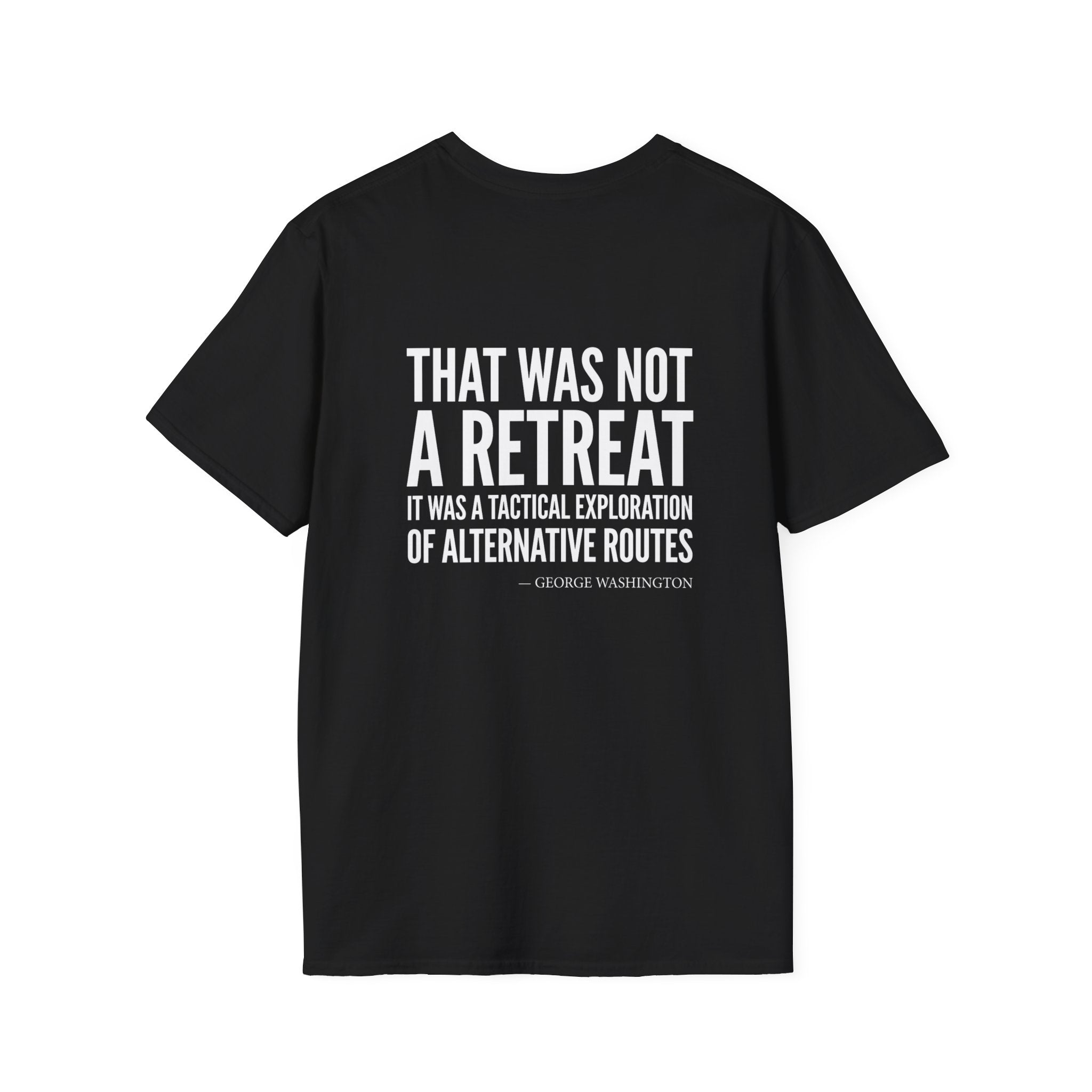 Washington Strategic Relocation Back Print T-Shirt