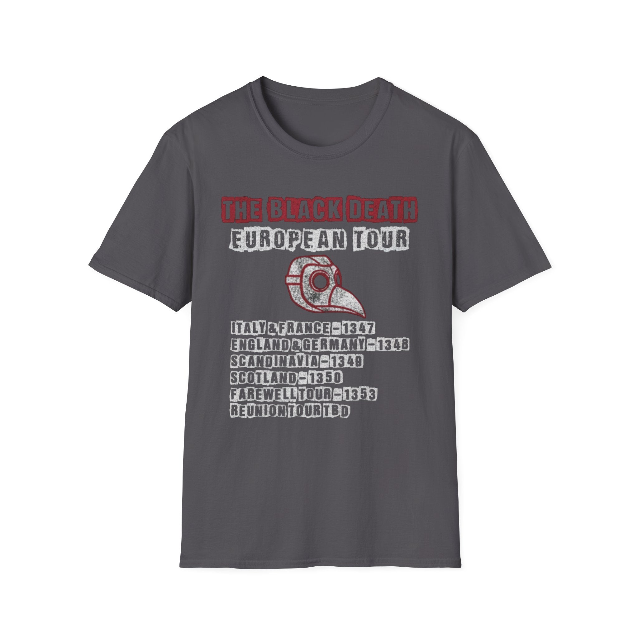 The Black Death European Tour T-Shirt