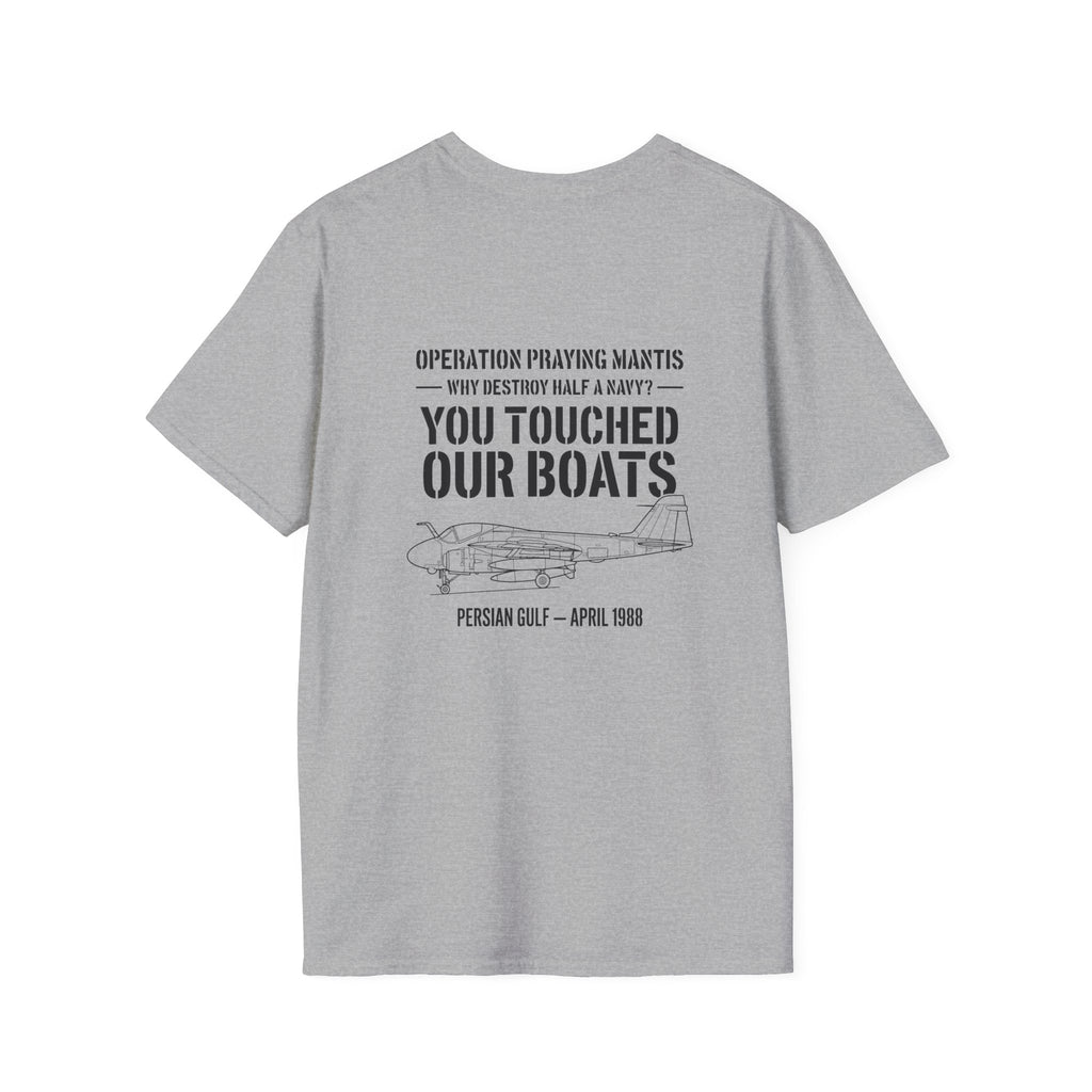 Operation Praying Mantis Back Print T-Shirt