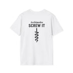 Archimedes Screw It Back Print T-Shirt