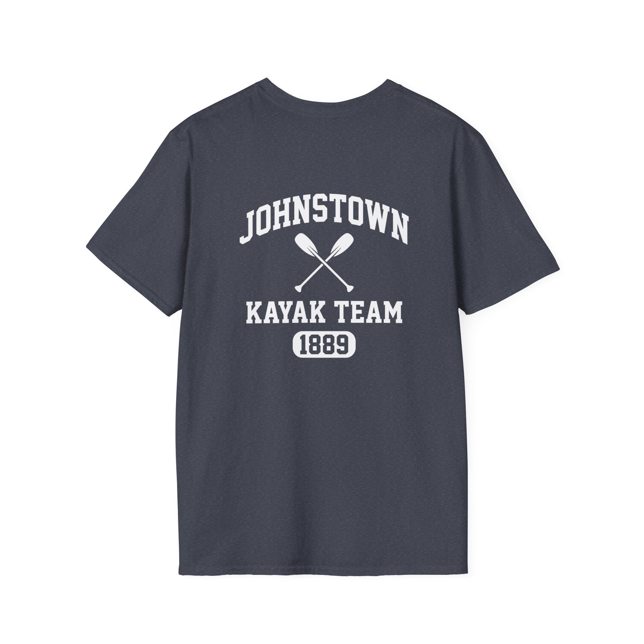 Johnstown Kayak Team Back Print T-Shirt