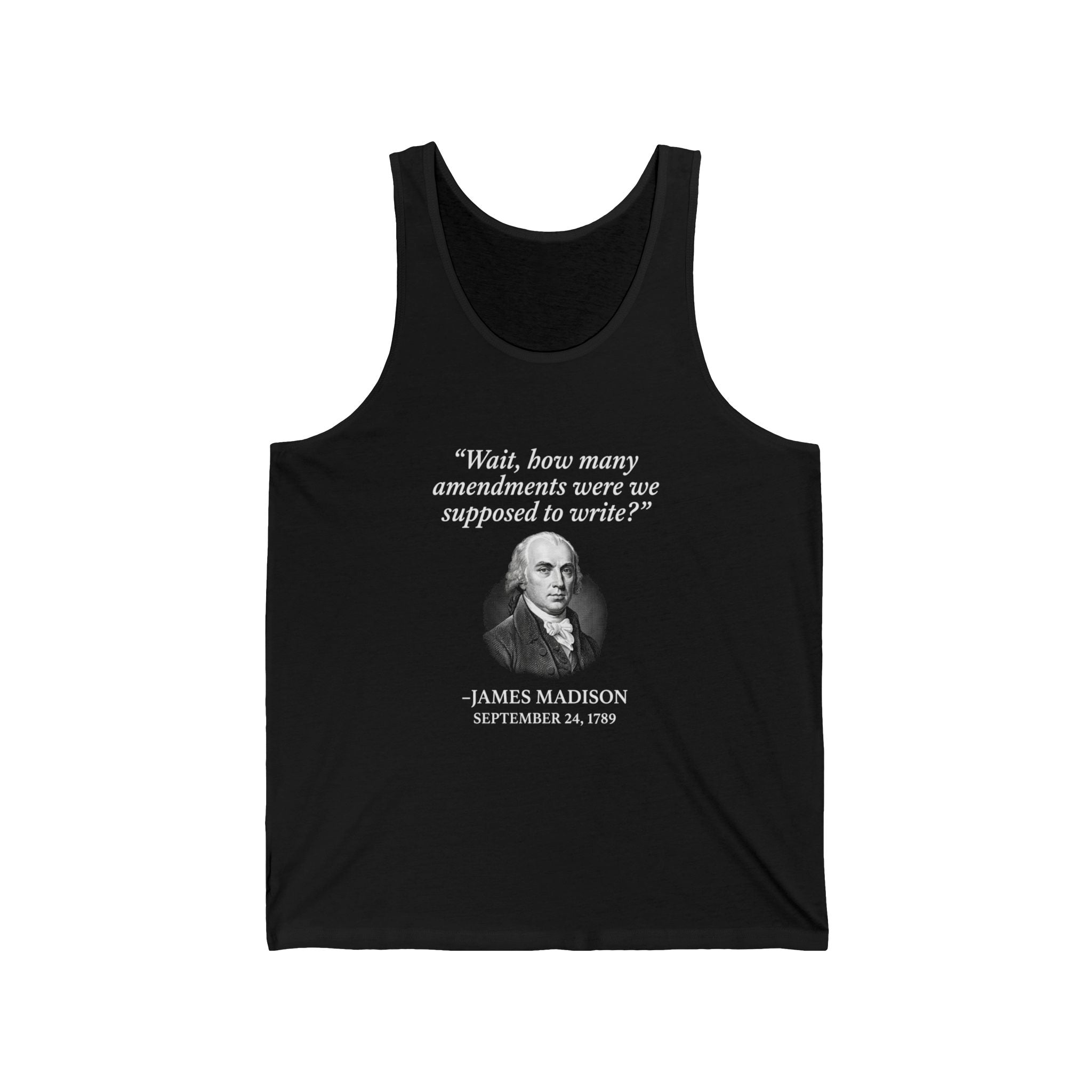 Madison Bill of Rights Deadline Tank Top