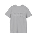 Imperialism Parental Warning Quote Back Print T-Shirt
