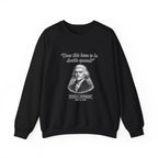 Thomas Jefferson Procrastination Double Spaced Sweatshirt