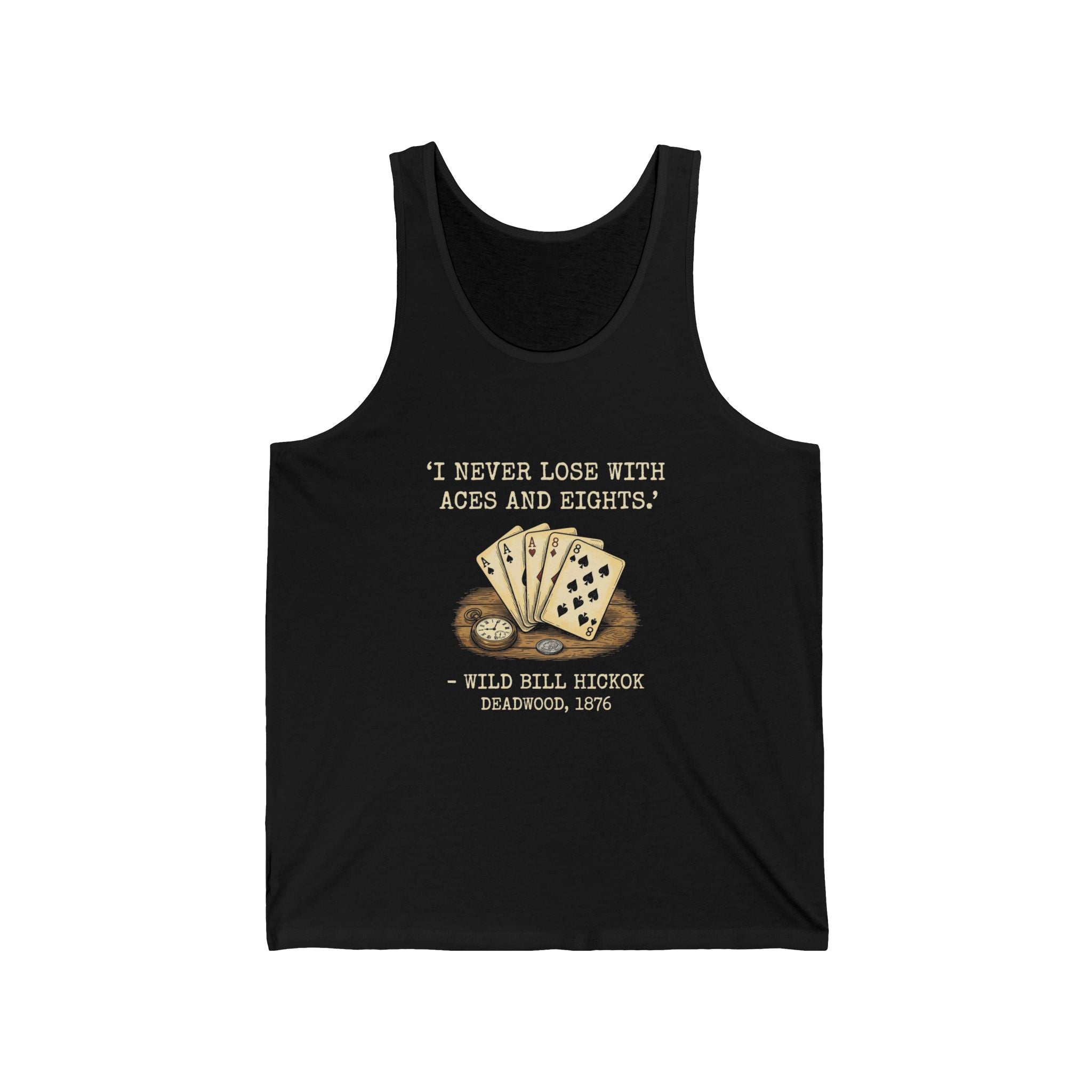 Dead Mans Hand Poker Tank Top