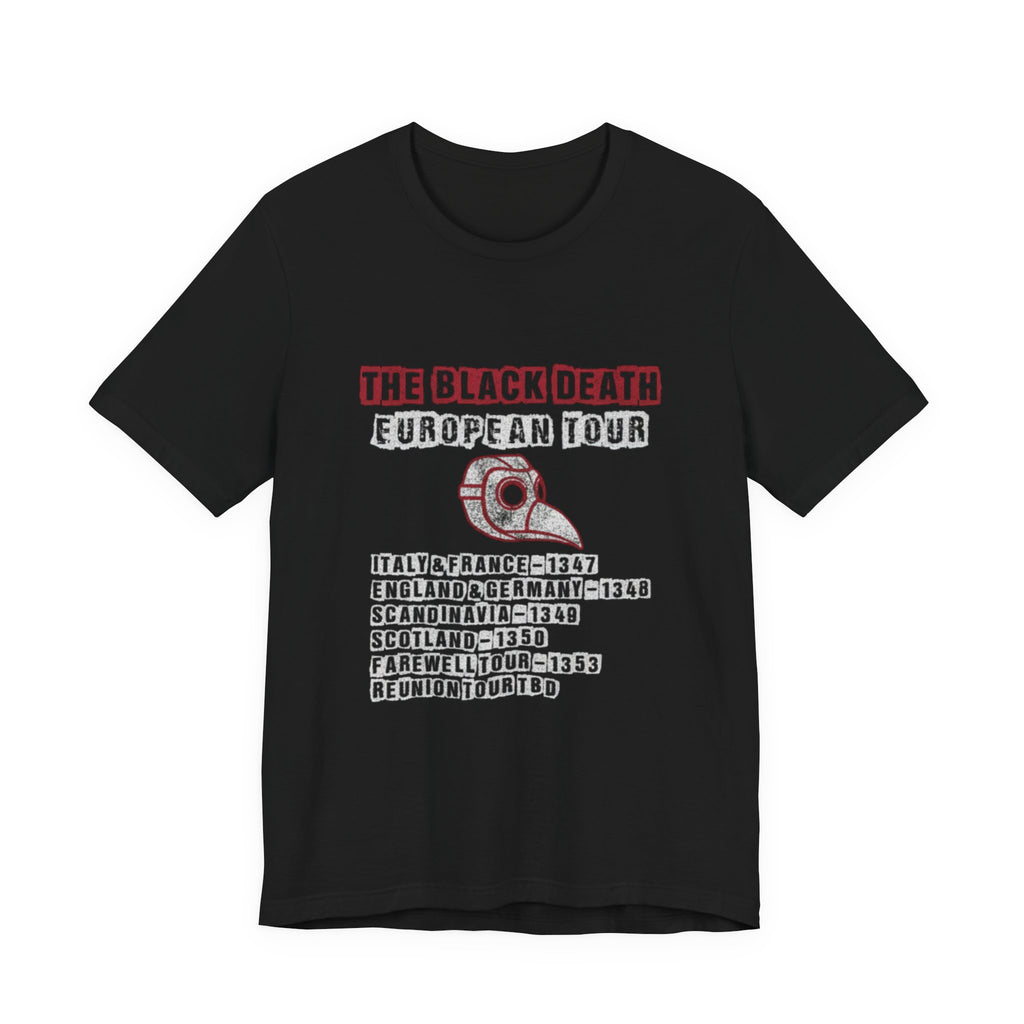 The Black Death European Tour Premium Tee
