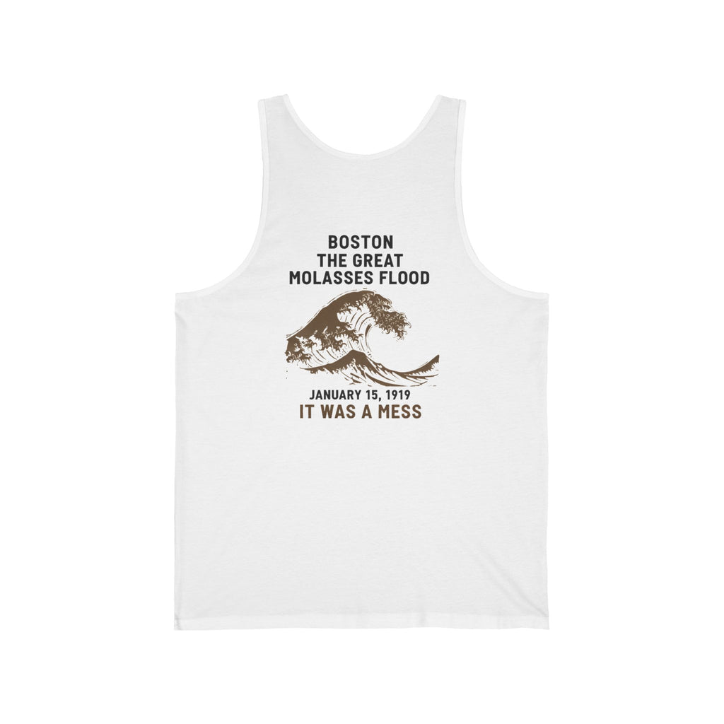 Boston The Great Molasses Flood Back Print Tank Top