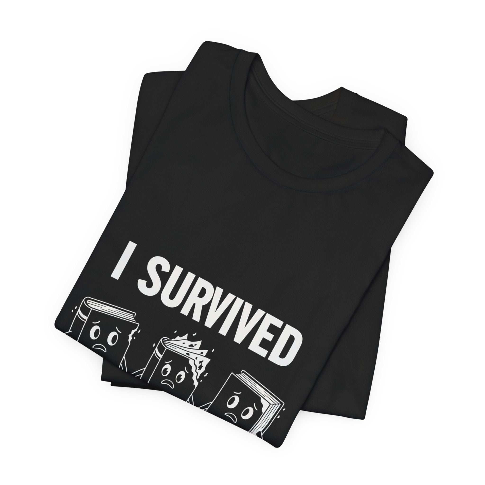 I Survived The Great Library Premium Tee