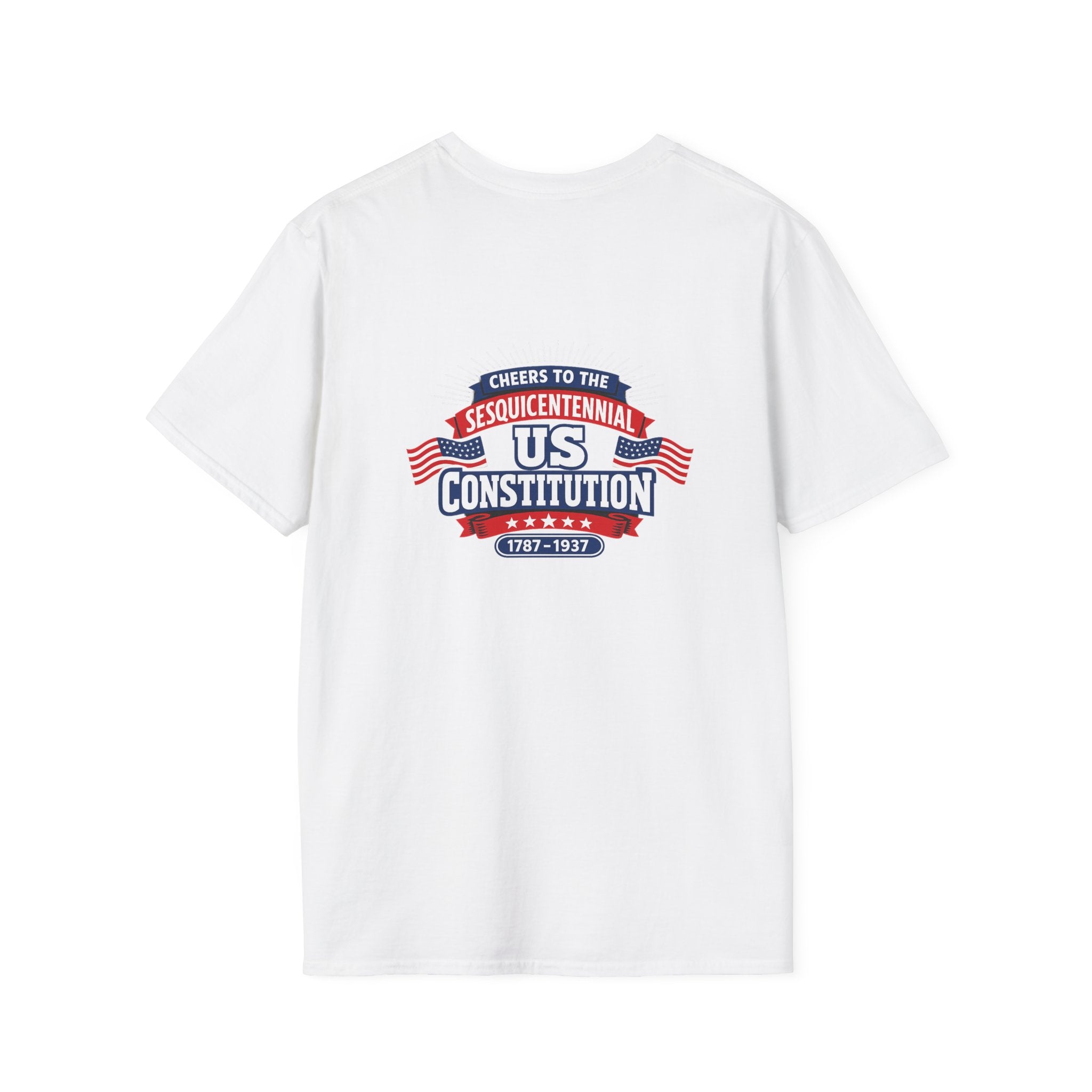 Cheers To The Sesquicentennial Us Back Print T-Shirt