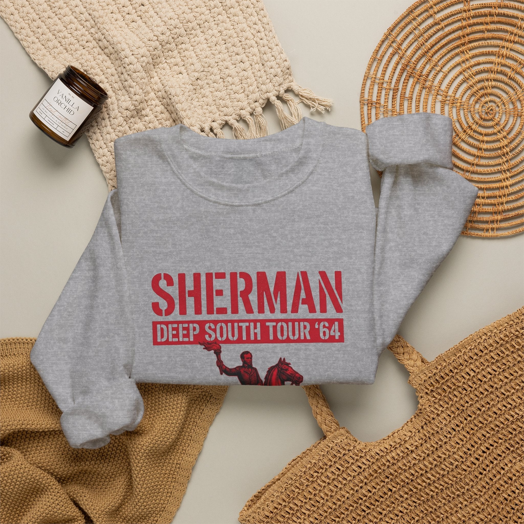 Sherman Deep South Tour Vintage Sweatshirt
