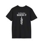 Archimedes Screw It Back Print T-Shirt