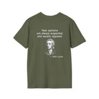 Locke New Opinions Back Print T-Shirt