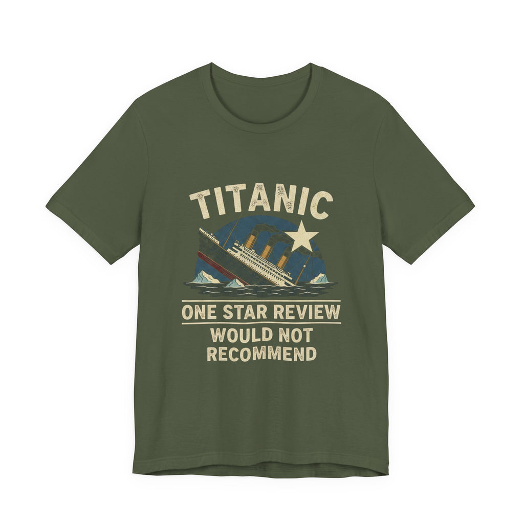 Titanic One Star Review Premium Tee