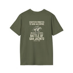 San Jacinto Eighteen Minutes Back Print T-Shirt