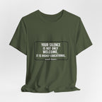 Your Silence Is Educational Premium Tee