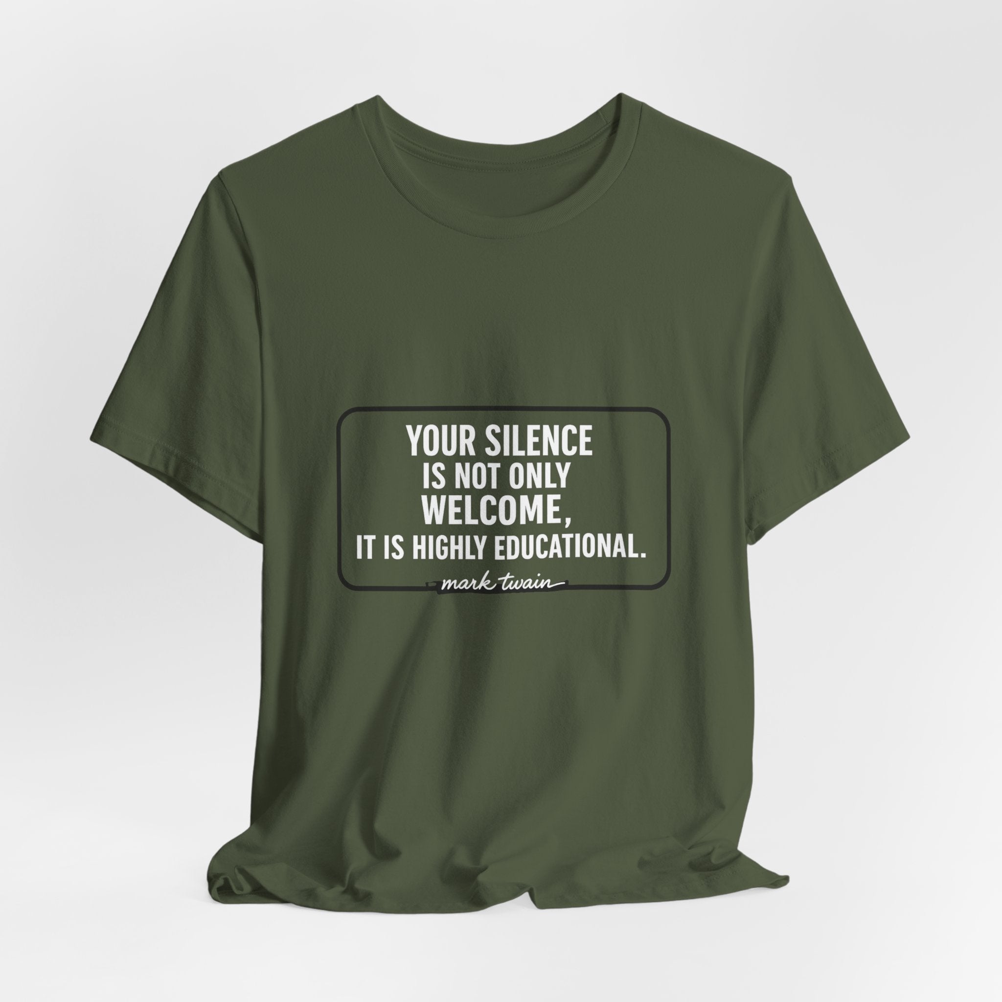 Your Silence Is Educational Premium Tee
