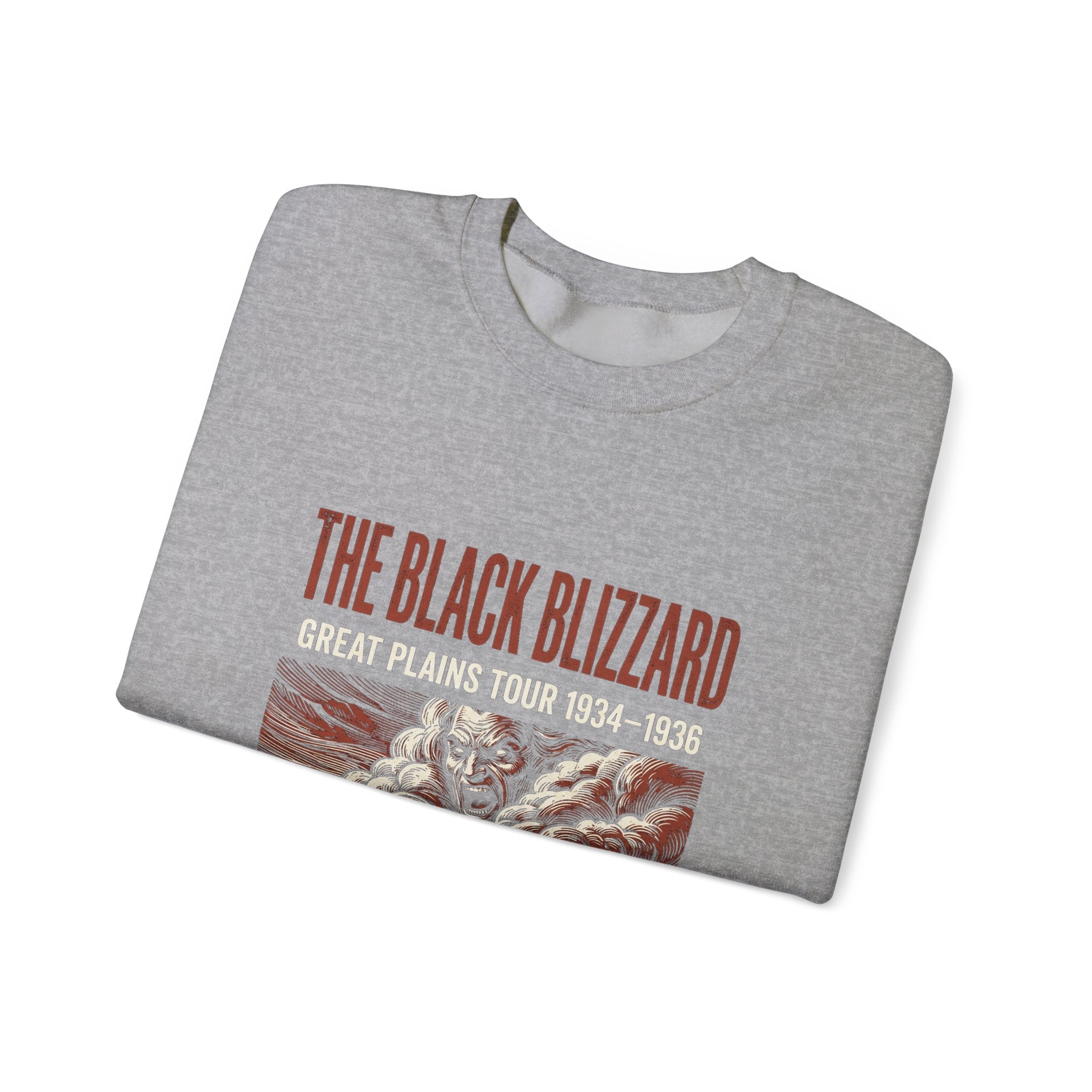 Black Blizzard Dust Tour Sweatshirt