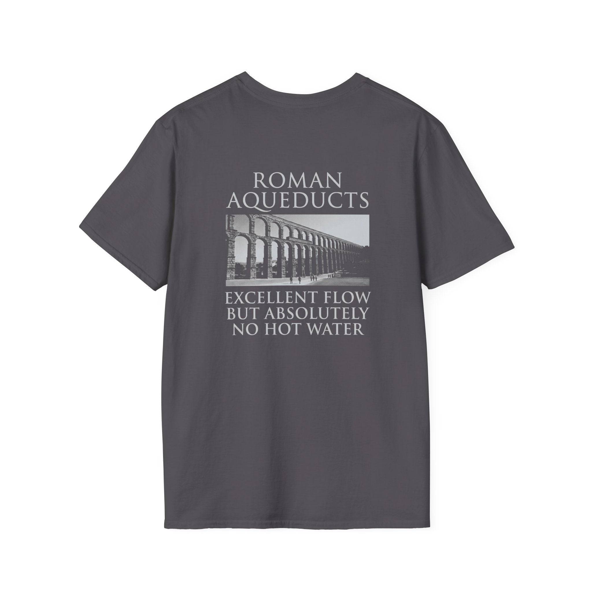 Roman Aqueducts Service Review Back Print T-Shirt