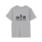 Never Forget Their Service Obsolete Back Print T-Shirt