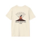 Pompeii Volcano Surfing Team Back Print T-Shirt
