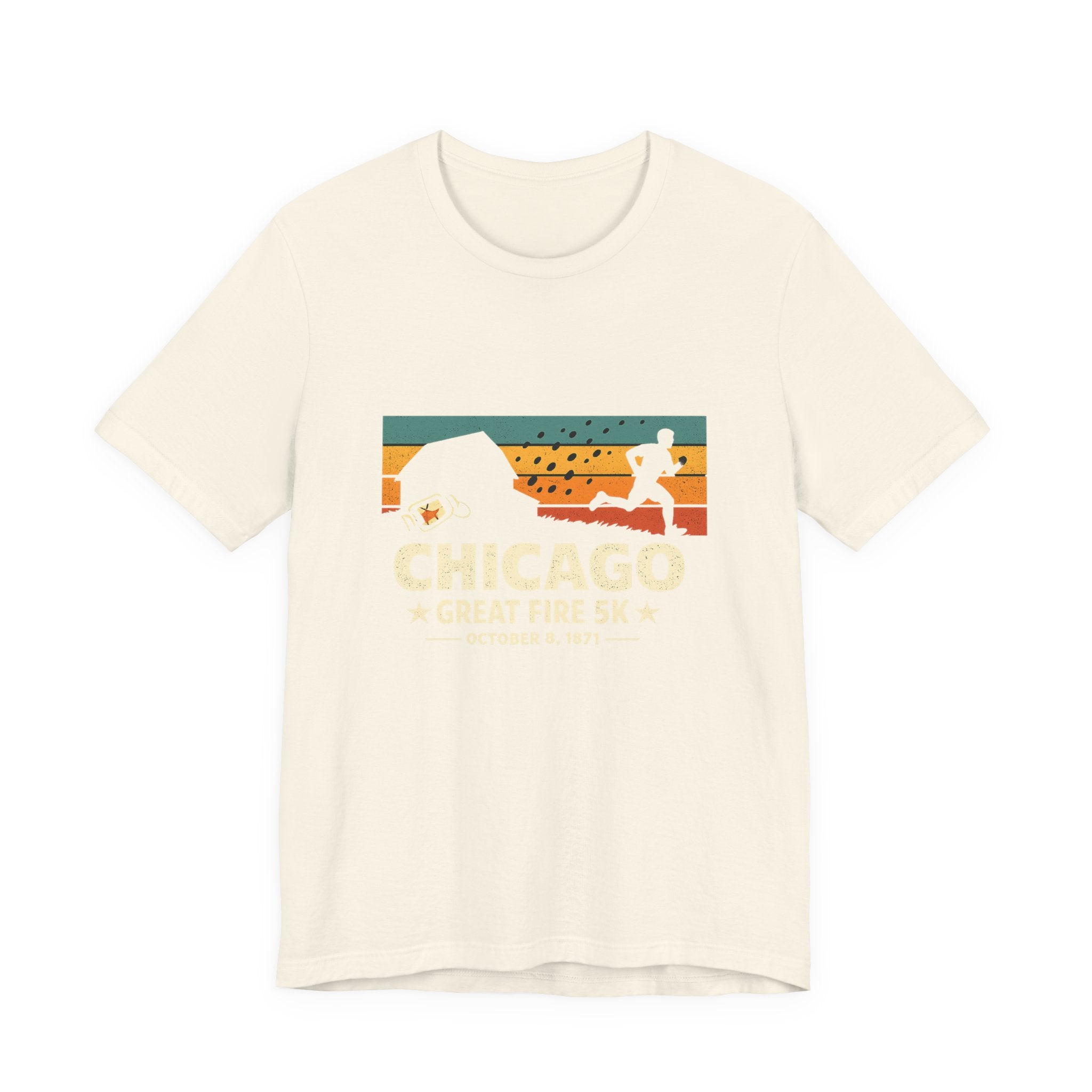 Chicago Great Fire 5K Retro Premium Tee
