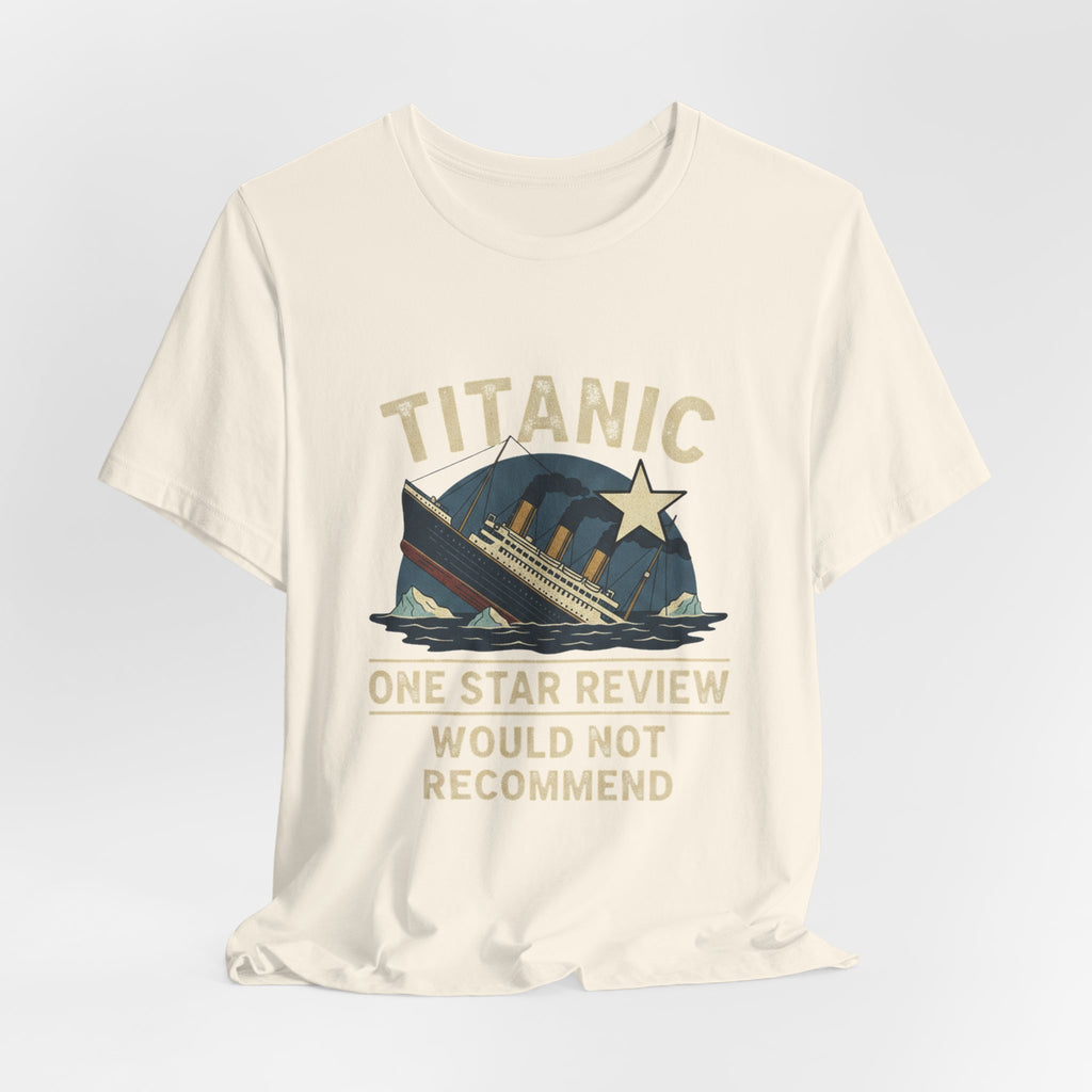 Titanic One Star Review Premium Tee