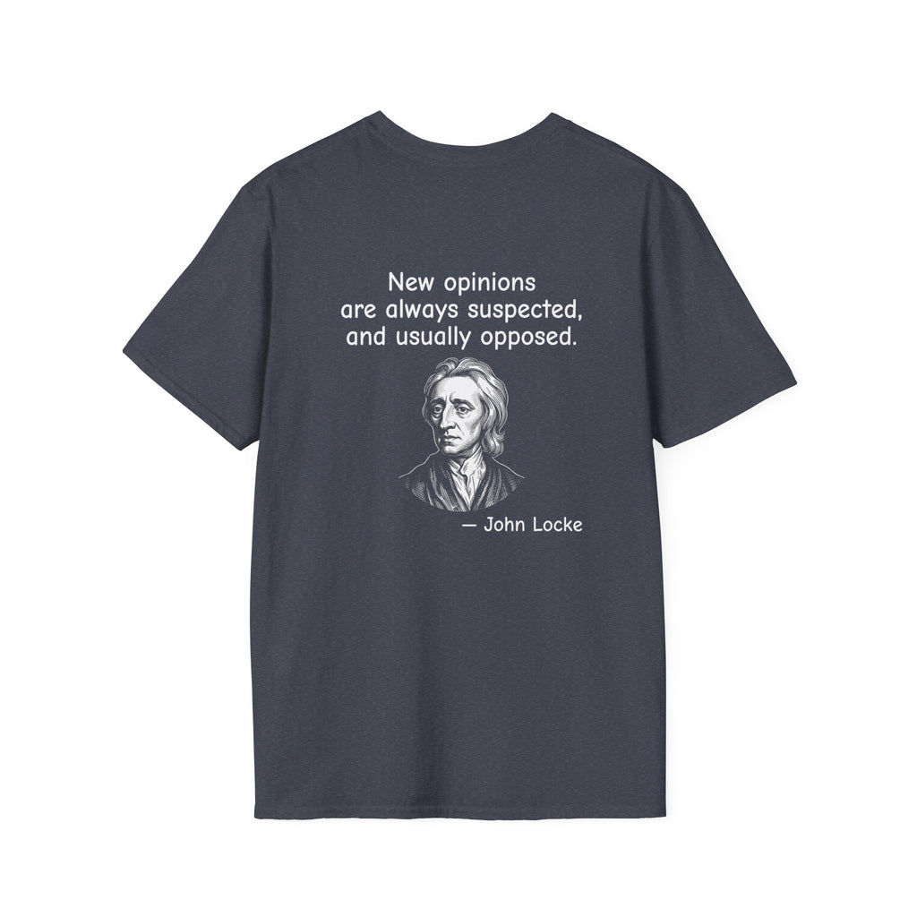 Locke New Opinions Back Print T-Shirt