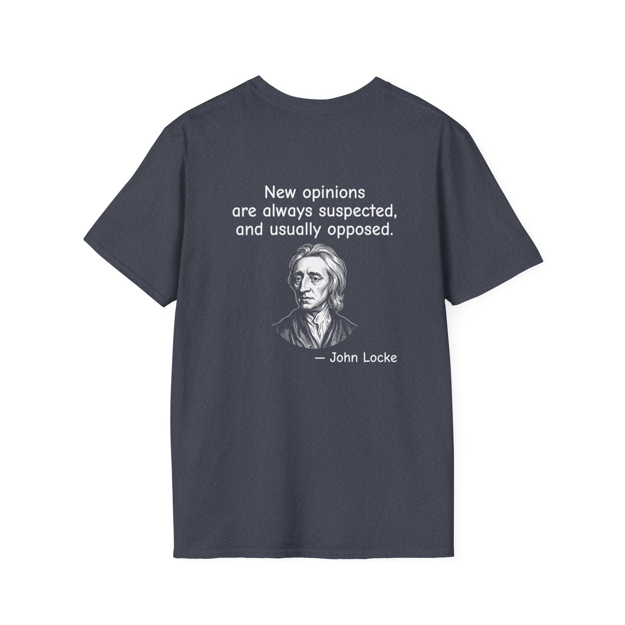 Locke New Opinions Back Print T-Shirt