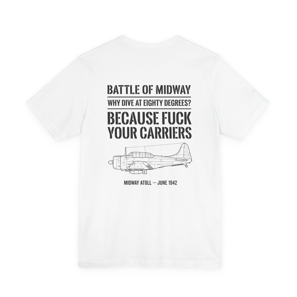 Battle of Midway Back Print Premium Tee