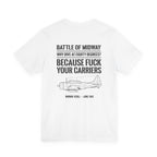 Battle of Midway Back Print Premium Tee