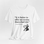 George Washington No Excuse Premium Tee